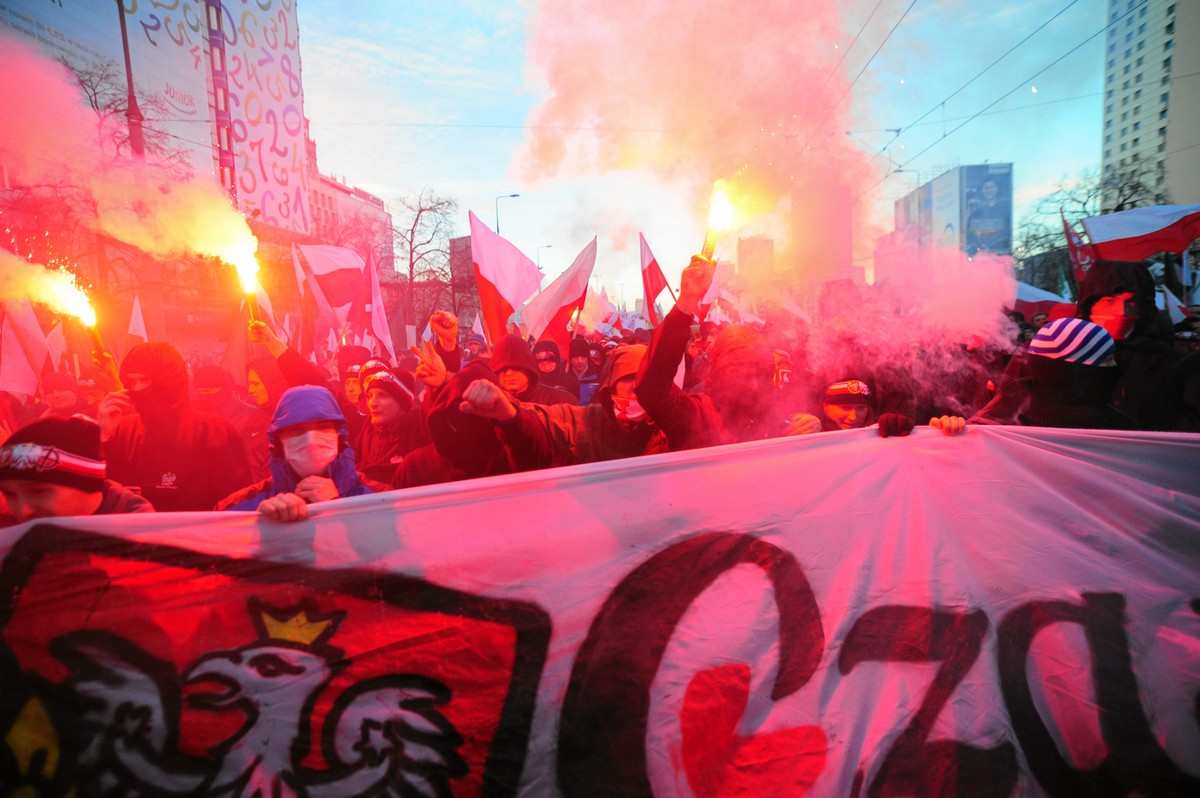 Marsz Niepodległości w Warszawie