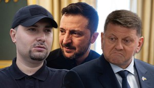 Kirilo Budanov Zelenski i Valerij Zalužni