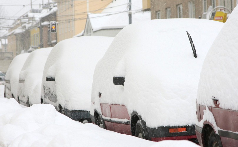 Zima zaatakowała śniegiem