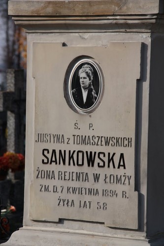 STARY CMENTARZ KATEDRALNY W ŁOMŻY