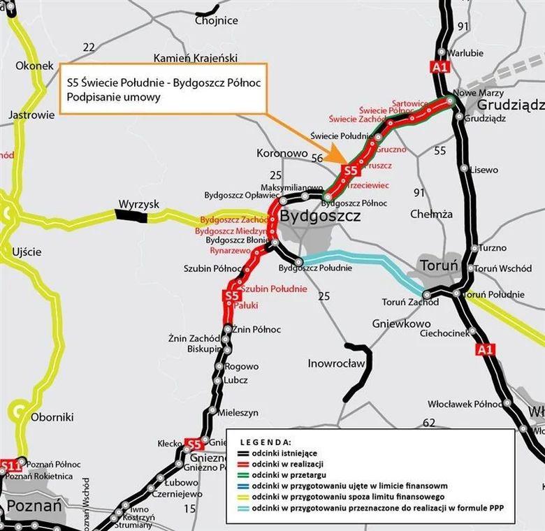 S5 Świecie Południe – Bydgoszcz Północ