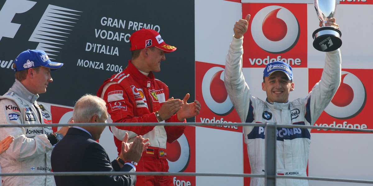 Robert Kubica, Michael Schumacher