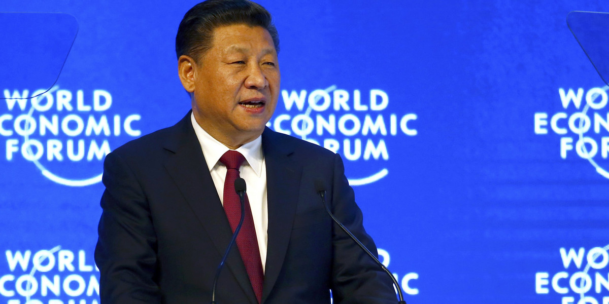 Xi Jinping, prezydent Chin, po raz pierwszy bierze udział w Światowym Forum Ekonomicznym w Davos