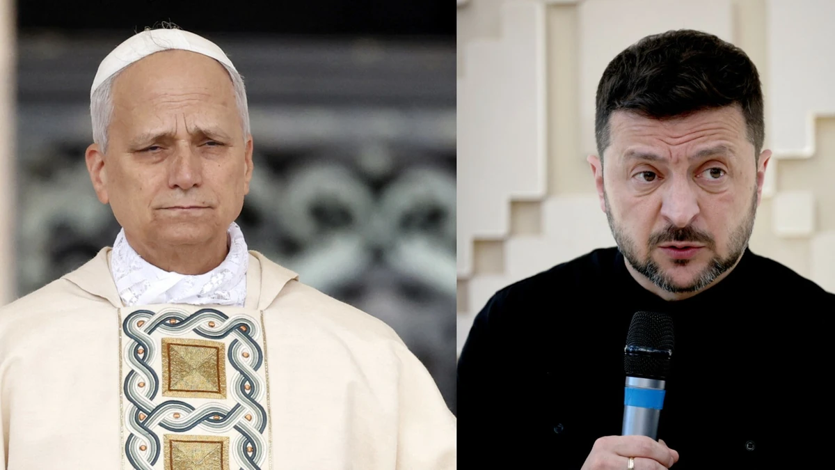 Papież Leon XIV spotka się z prezydentem Ukrainy, Wołodymyrem Zełenskim