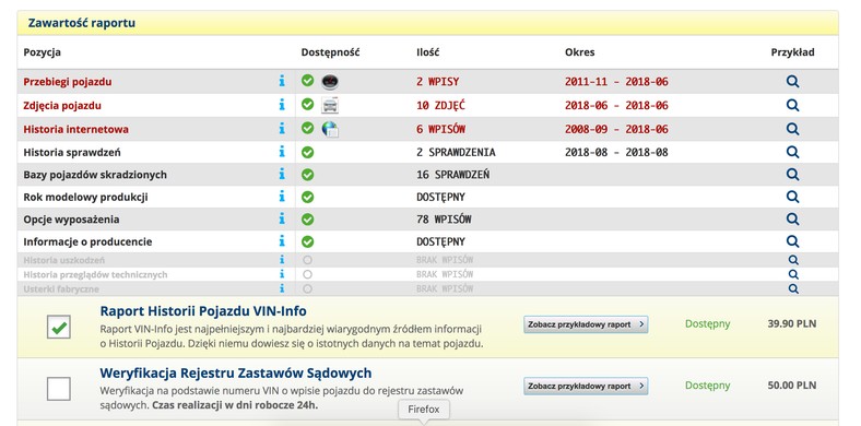 W internecie znaleźć można szereg ciekawych informacji o używanym aucie – wystarczy numer VIN