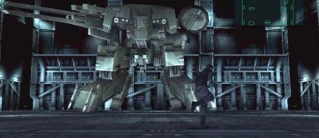 Screen z gry "Metal Gear Solid".