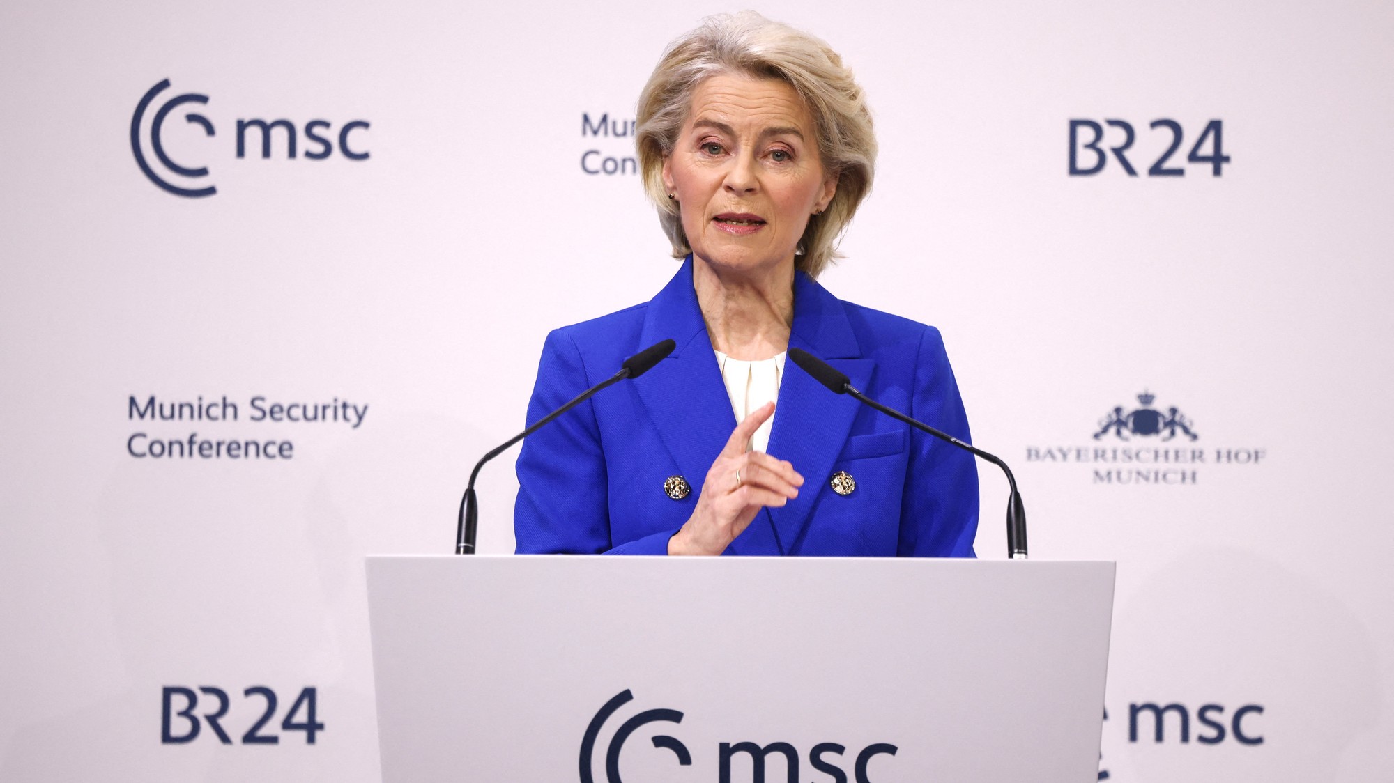 Ursula von der Leyenová na Mníchovskej bezpečnostnej konferencii