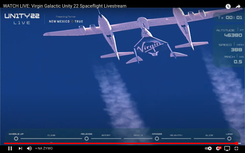 Richard Branson pierwszym miliarderem w kosmosie. Udany lot VSS Unity