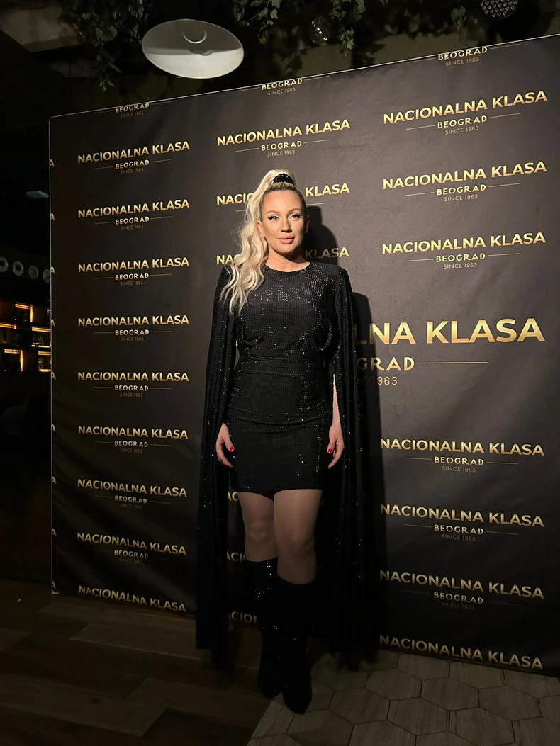 Ana Kokić na nastupu