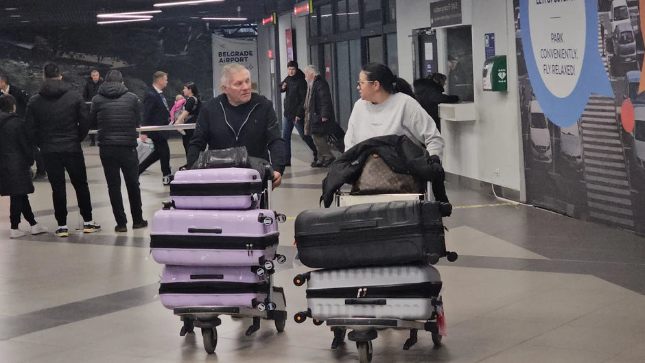 Miloš Bojanić sa ženom