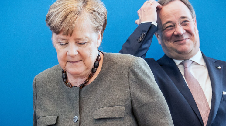 Angela Merkel visszavonul, Armin Laschet pedig úgy tervezi, ő lesz a kancellár utódja/Fotó: Getty Images