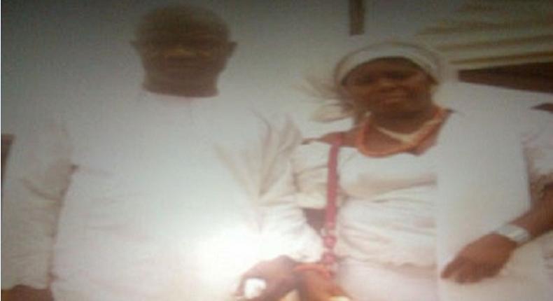 The late husband and wife, Inspector Uwem Asuquo and Philomena