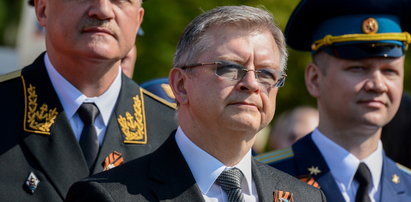 Ambasador Rosji z obstawą na cmentarzu żołnierzy radzieckich. Nagle rozległ się rozpaczliwy krzyk