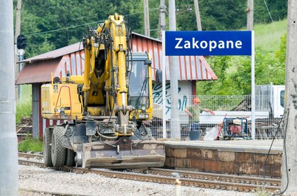 Na Zakopiankę wracają roboty, pociągi pod Tatry nie dojadą