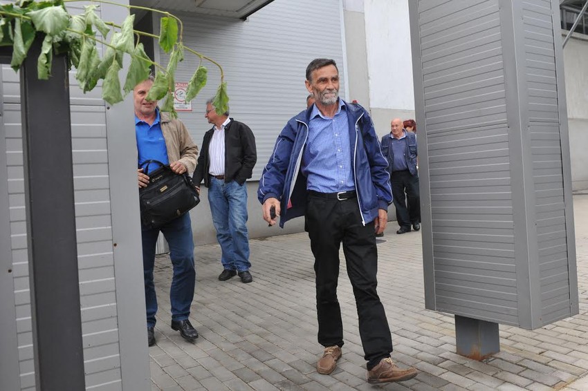 Milenko Peković juče odradio poslednju smenu u alatnici "Prvog partizana"