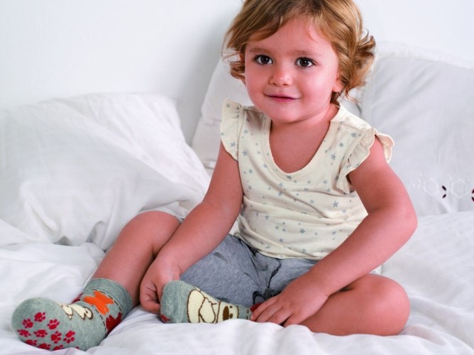 Kolekcja dziecięca Calzedonia, jesień/zima 2011/2012 - zdjęcia z kampanii promocyjnej.