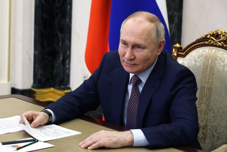 Władimir Putin w Moskwie, grudzień 2023 r.