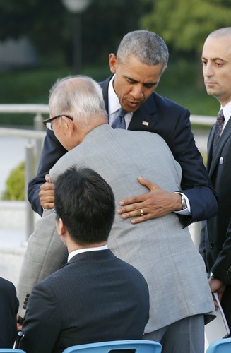 Prezydent Barack Obama w Hiroshimie