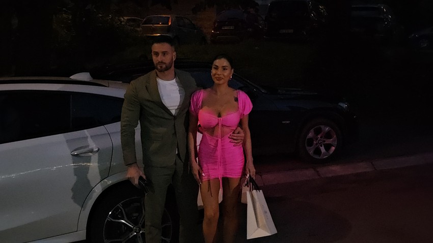 Mia Borisavljević sa mužem