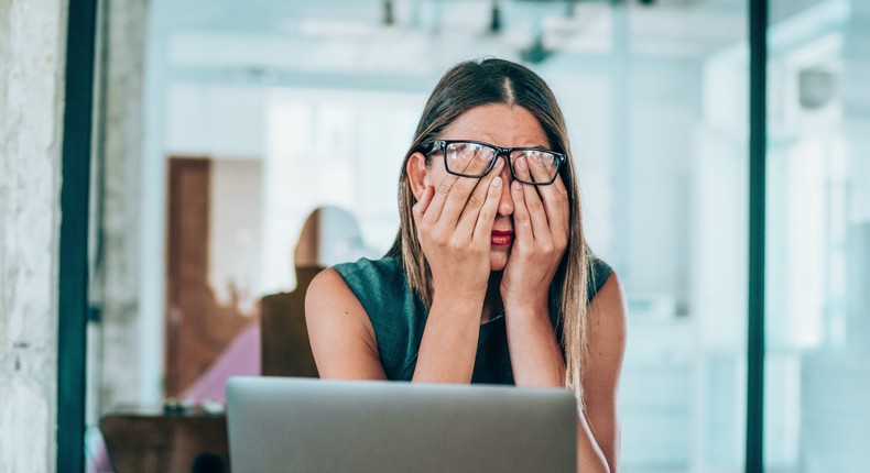 Nearly 40% of workers report feeling burnt out.Violeta Stoimenova/Getty Images