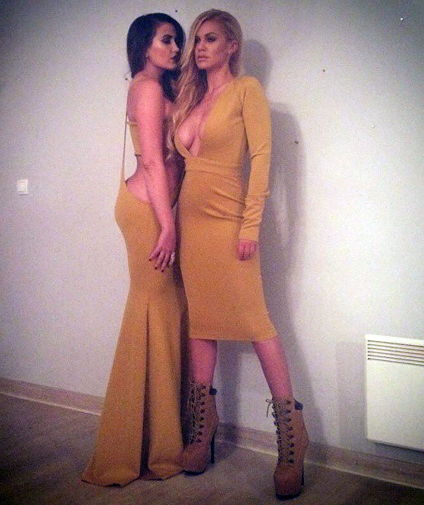 Nataša sa atraktivnom manekenkom