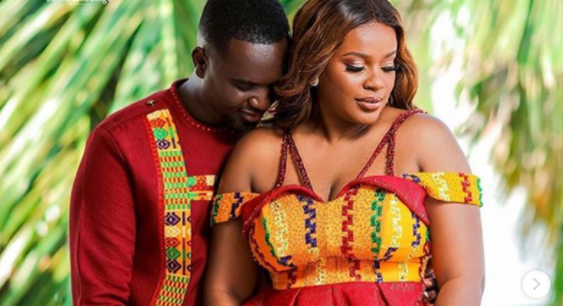 Joe Mettle and his wife, Selasie 