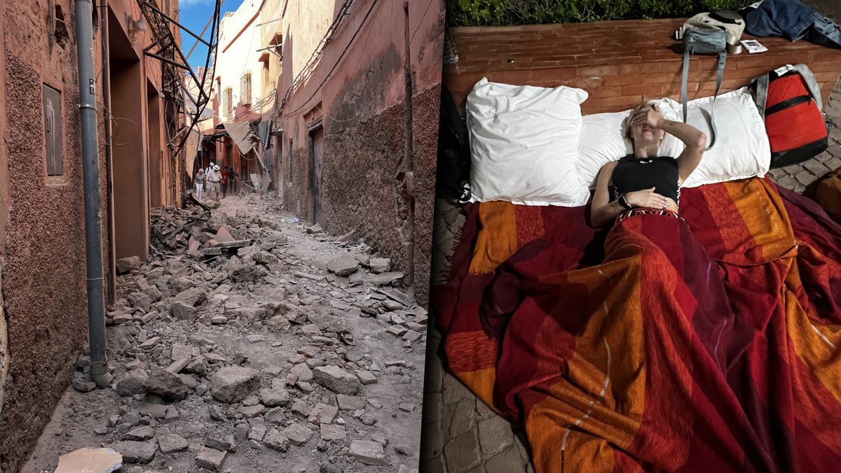 Polka przeżyła trzęsienie ziemi w Maroku. "Pozostawione same sobie"