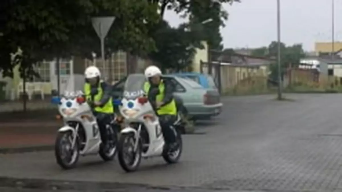Policja: motocykl z wideorejestratorem pogromcą piratów