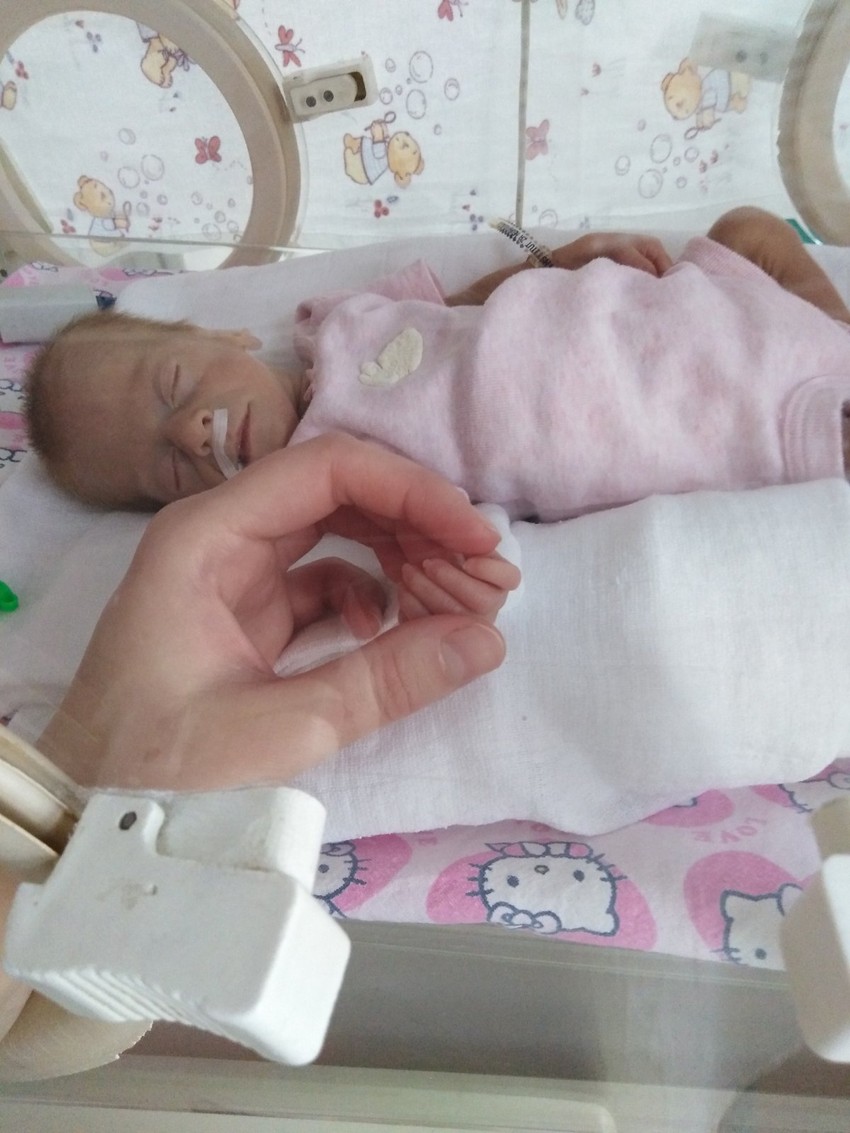 Helena posle rođenja