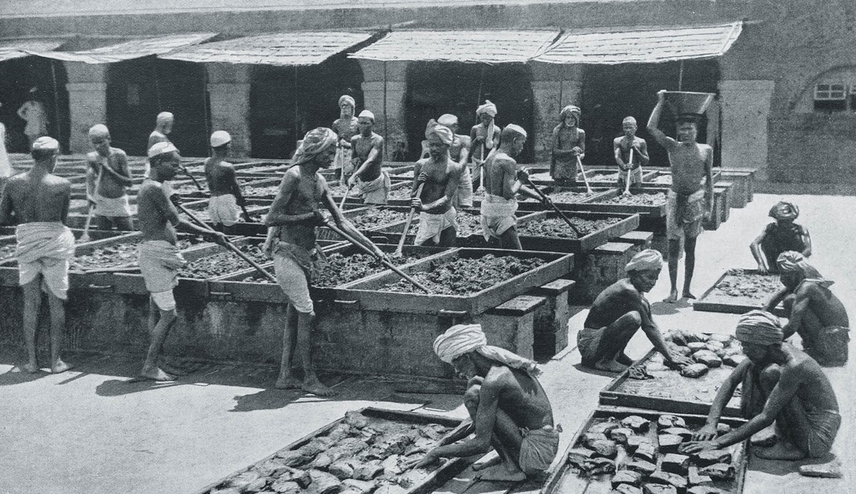 Produkcja opium w brytyjskich Indiach