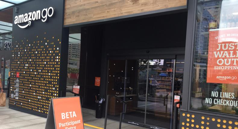 An Amazon Go store in Seattle.