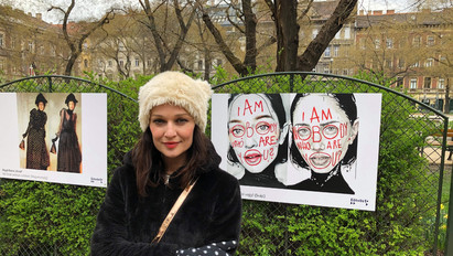 Elfoglalta magát a karanténban: festményekbe bújt Fazekas Júlia