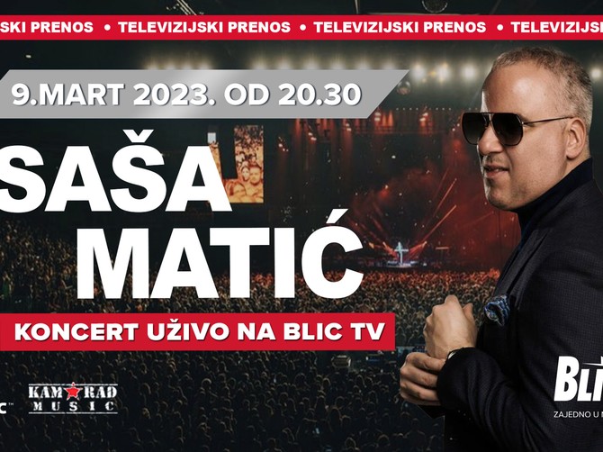 Koncert Saše Matića