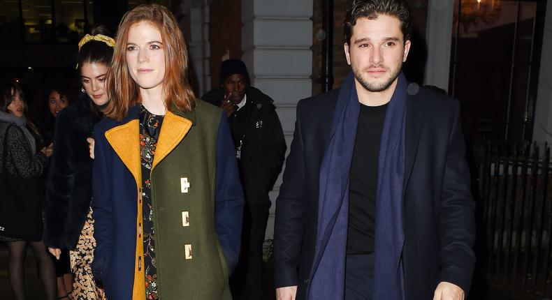 ‘Game of Thrones’ stars Kit Harington and Rose Leslie welcome first baby 