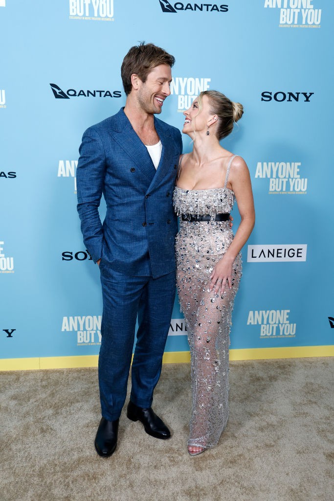 Glen Powell és Sydney Sweeney az Imádlak utálni New York-i premierjén (2023)