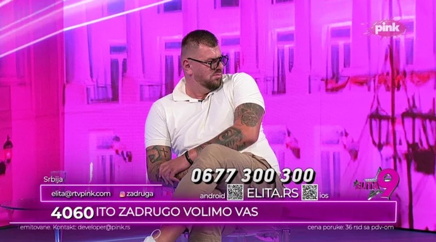 Janjuš jednom rečenicom ponizio devojku: Vanja Živić bez teksta