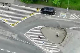 Rowerzyści nie wiedzieli, że obserwuje ich policja. Dostali mandaty [WIDEO]