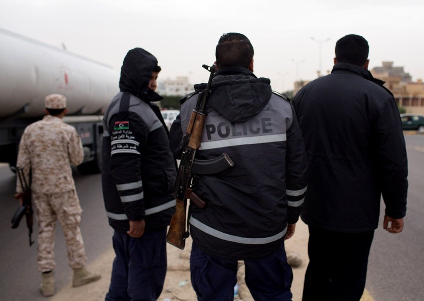 Policija u gradu Sabrata