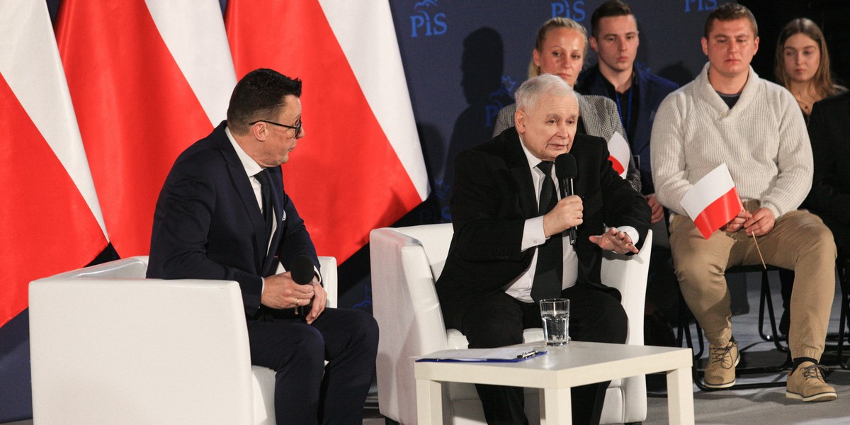 Jarosław Kaczyński w Zielonej Górze mówił, że od kwietnia inflacja zacnie spadać 