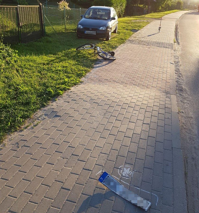 Groźny wypadek na Warmii i Mazurach. Samochód wjechał w dzieci