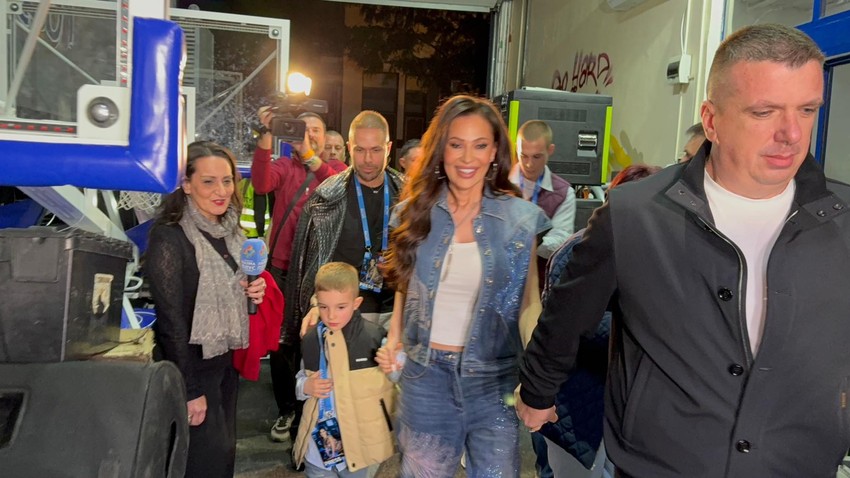 Ceca Ražnatović u Jagodini