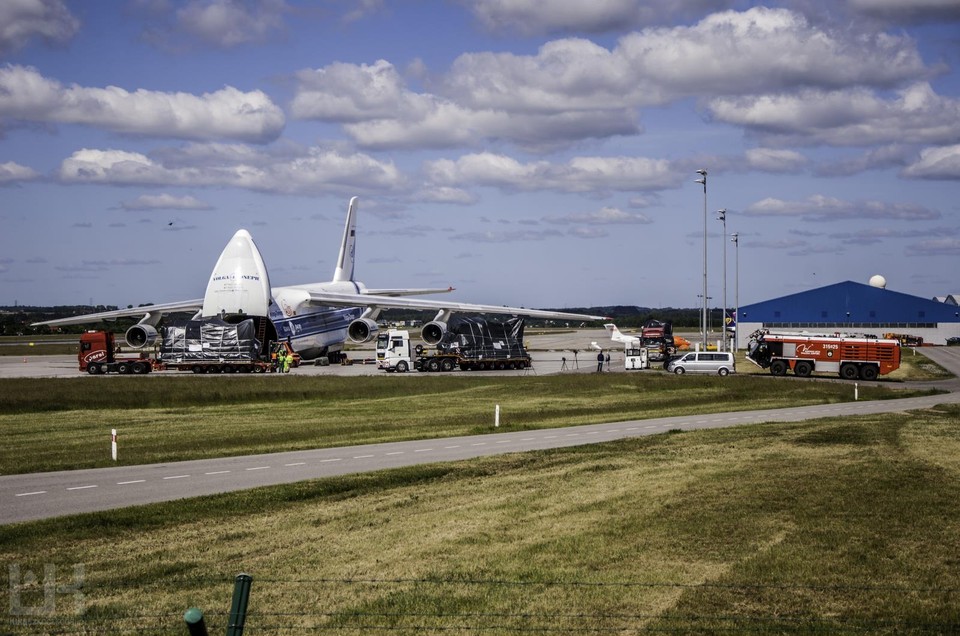 AN-124 Rusłan zawitał dzisiaj do Gdańska