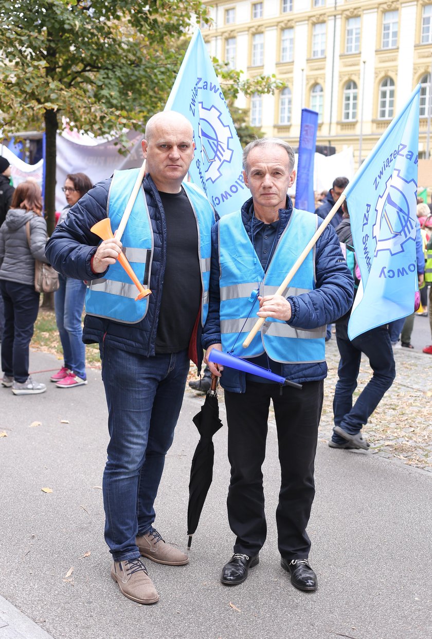 Protest budżetówki