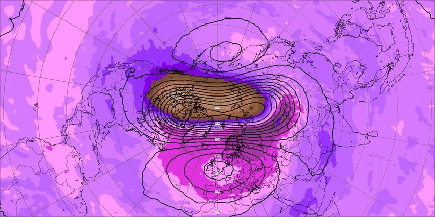 Polarni vrtlog, dislokacija 