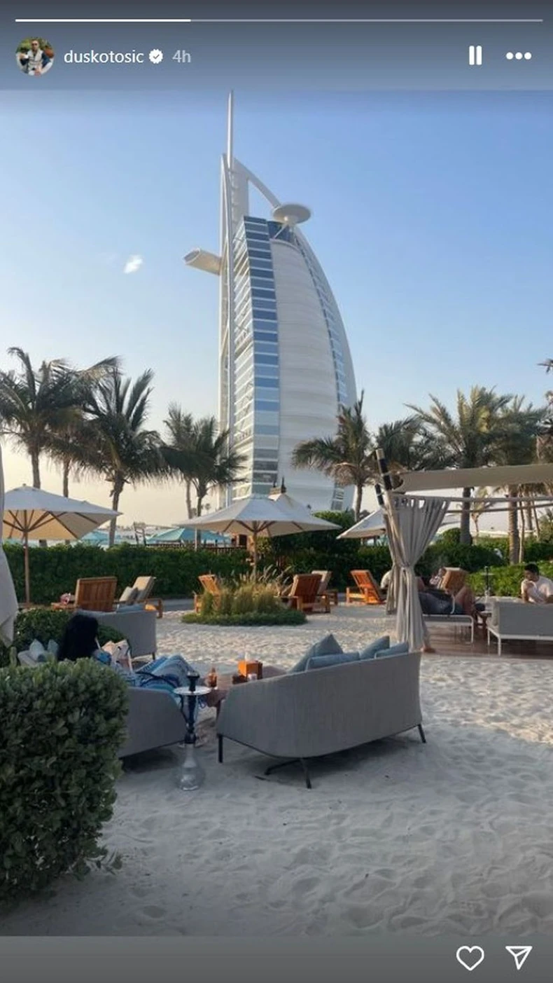 Duško Tošić objava