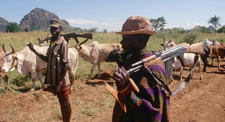 Armed Karamojong Warriors