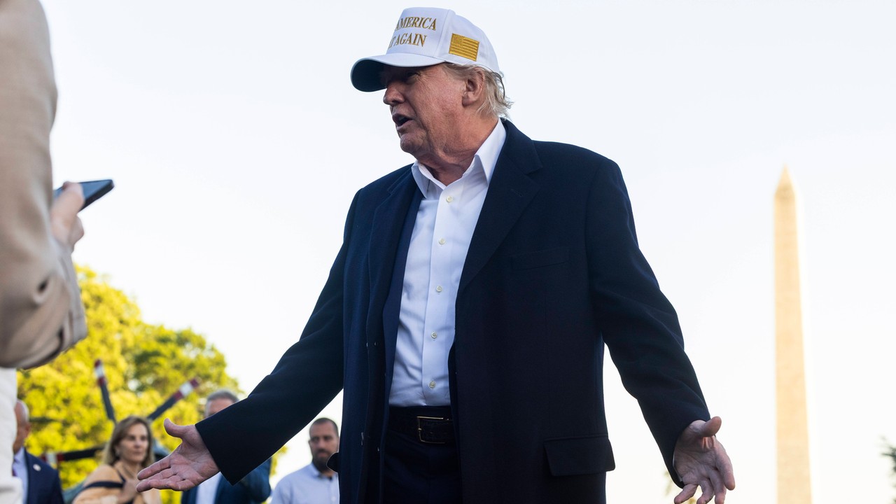 "Koniec ze sztucznie wytyczoną linią sprzed wielu lat". W dniu wyborów Donald Trump znów prowokuje Kanadyjczyków