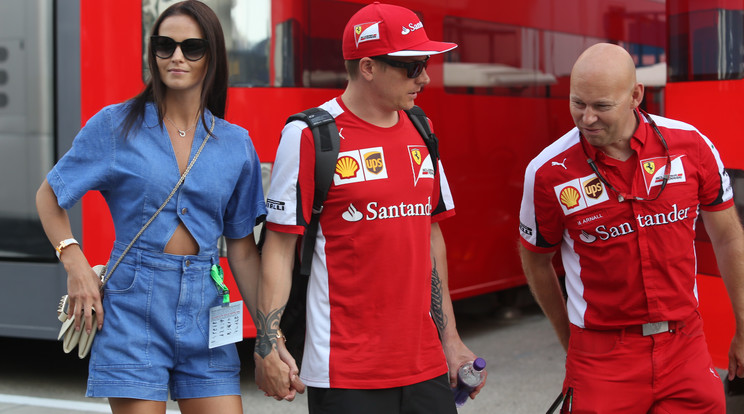 Kimi Räikkönen és Minttu jövő nyárra tervezi az esküvőt/Fotó: RAS Archív