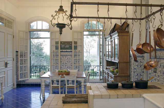 Kuchnia inspirowana azulejos. 