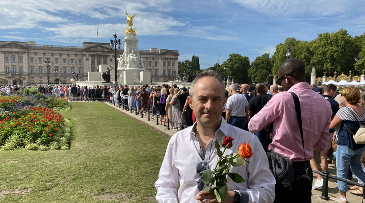 Lutter Imre szerint egész London csöndes lett II Erzsébet halála óta / Fotó: Lutter Imre